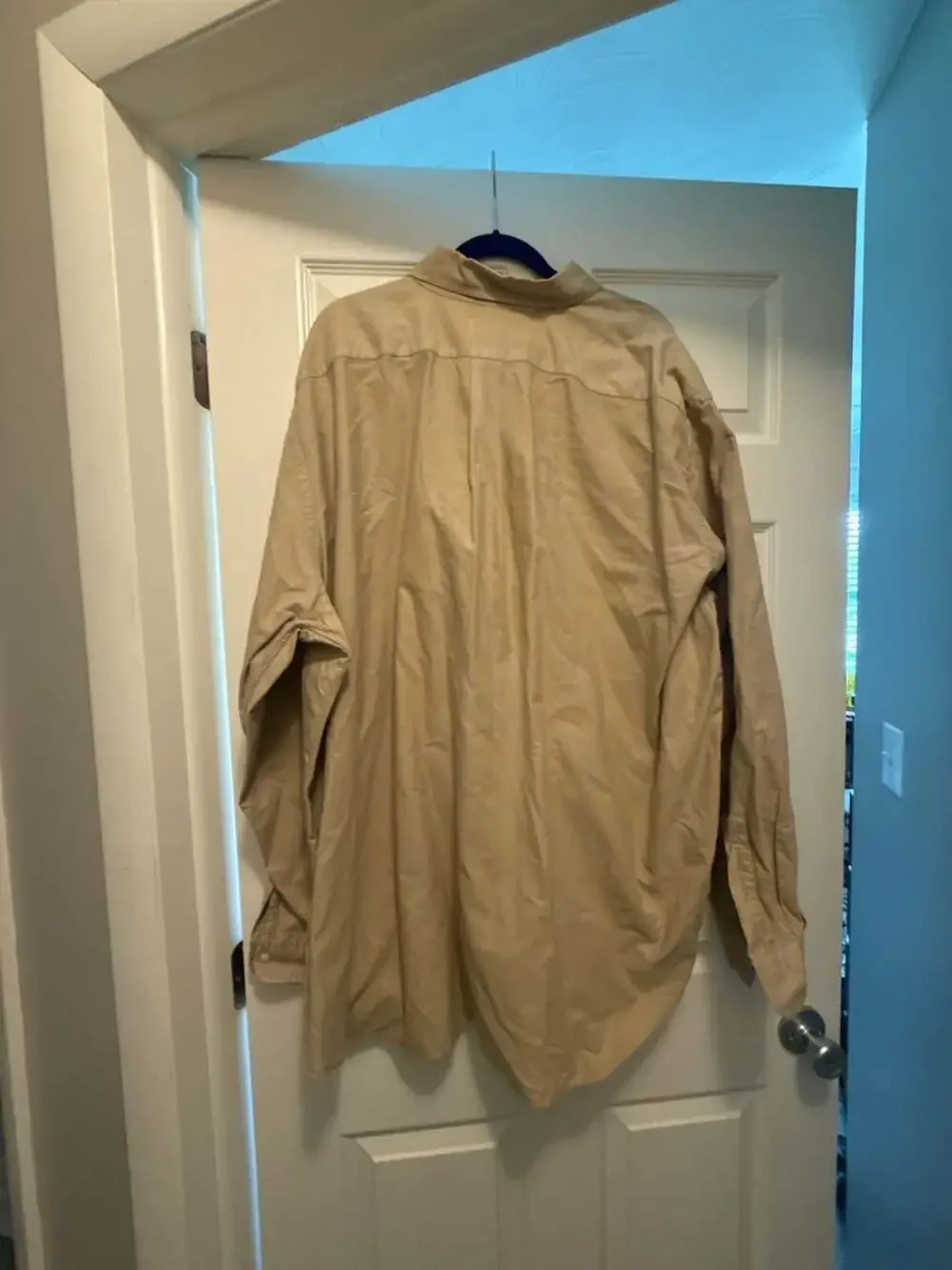 Polo Ralph Lauren Long Sleeve Button Down Shirt Tan Size 3XB - Picture 4 of 4